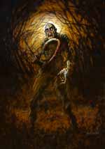 Rusty Sherrill Dark Walker Painting
